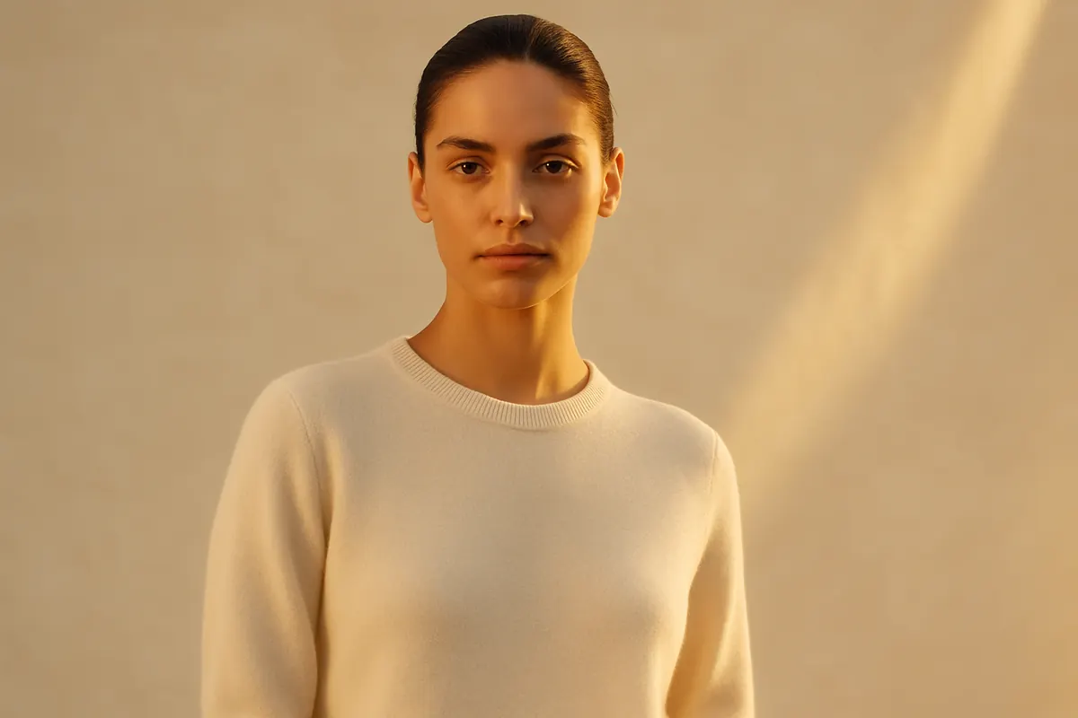 Editorial fashion campaign image